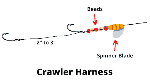 Crawler Harness For Walleye