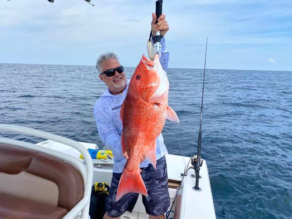 James Hall and the Big Red Snapper
