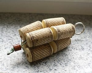 Wine corks diy fishing hack